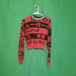 Multi-language sweater